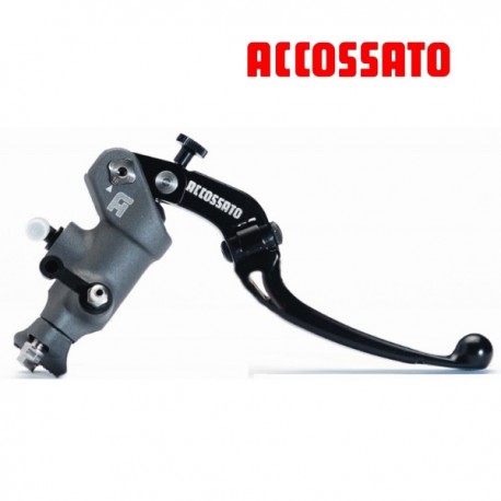 Master cylinder Brake 19mm ACCOSSATO - Forged with level repliable