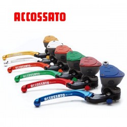 Master cylinder Black Edition - Brake 16mm ACCOSSATO - Forged with level repliable