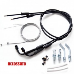 Special gas cables for fast pulling ACCOSSATO for DUCATI 848/EVO - 1098R - 1098/S/R 08-11