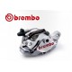 KIT BREMBO REAR CALIPER CNC NICKEL WITH CARRIER CBR1000RR / SP 08-1