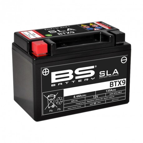 Batterie BS 12v - 8ah - BTX9 - 150*87*105