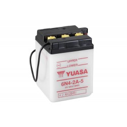 Batterie YUASA 6N4-2A-5 conventionnelle