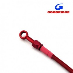 Durite Aviation 35cm ROUGE - Raccords ROUGE