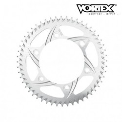 Couronne VORTEX - HONDA XR100 85-03 - Argent (ref:205)